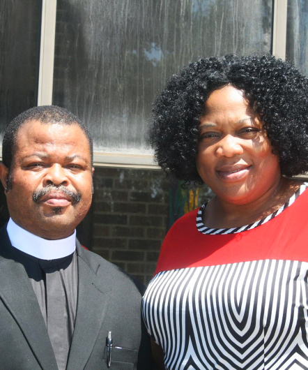 Pastor and a woman